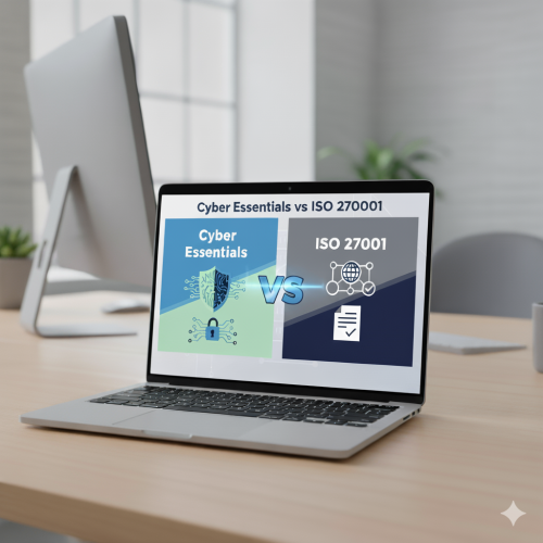 Cyber Essentials vs ISO 27001